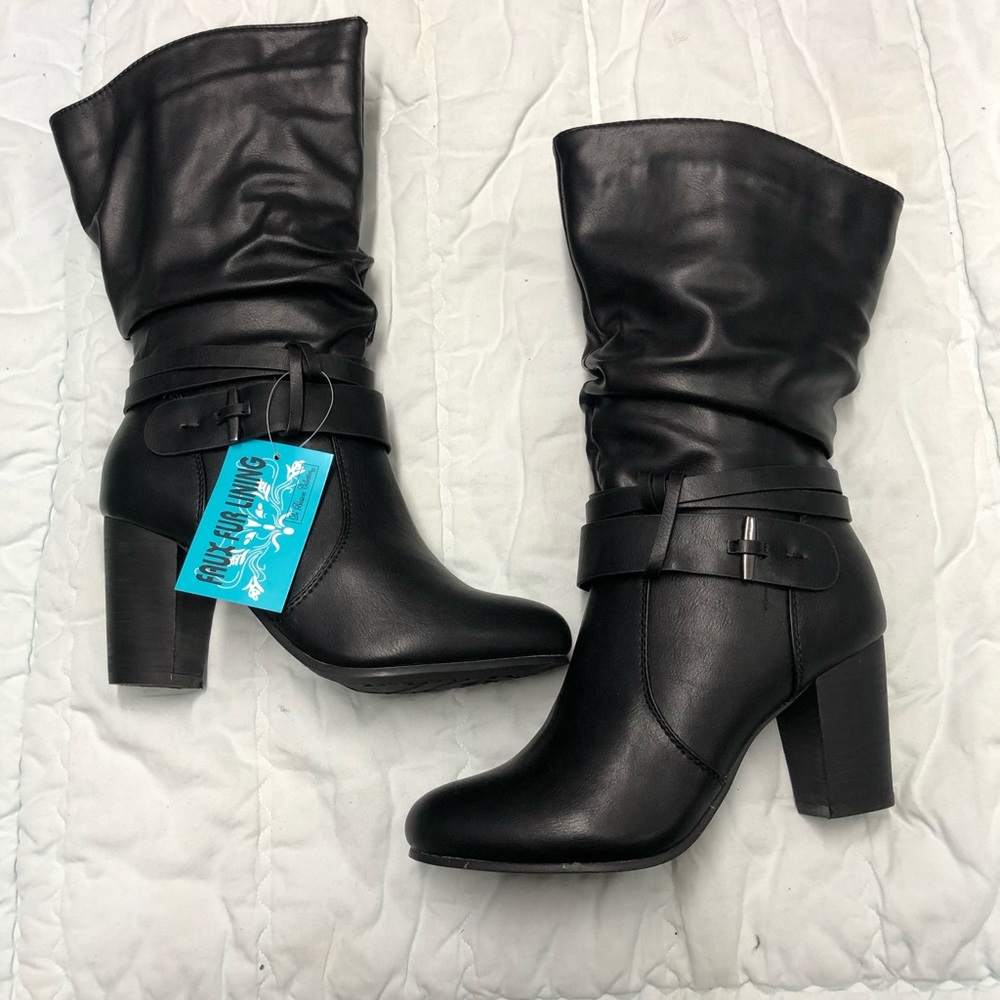 COPY - 🆕✨Black Heeled Boot